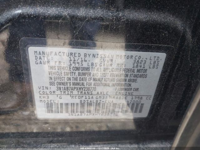 Nissan Sentra S Image 9