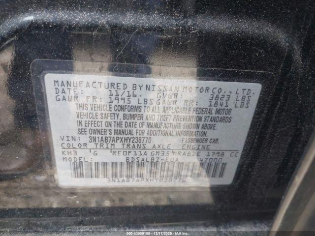 Nissan Sentra S Image 9