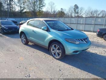  Salvage Nissan Murano CrossCabriolet