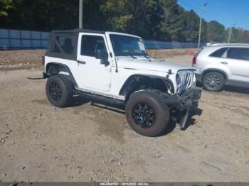  Salvage Jeep Wrangler