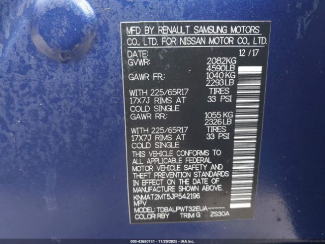 Nissan Rogue S Image 11