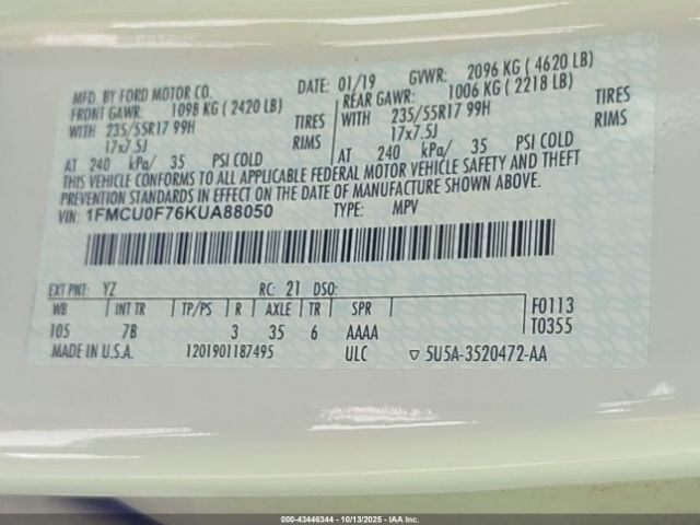 Ford Escape S Image 8