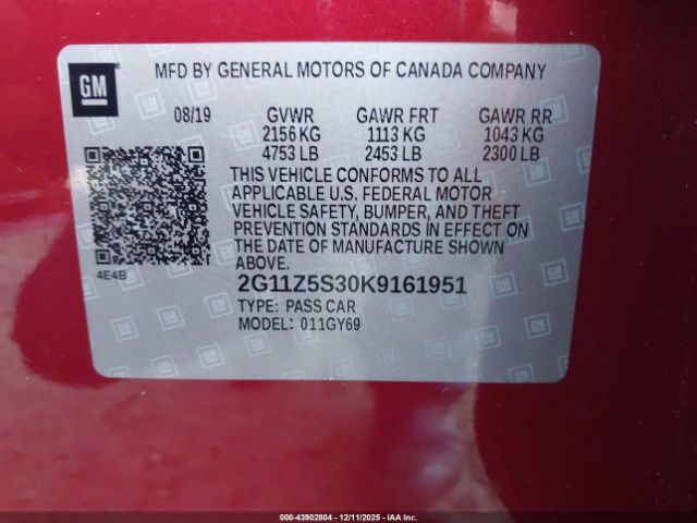 Chevrolet Impala Lt Image 5