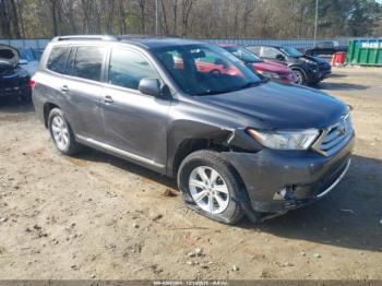  Salvage Toyota Highlander