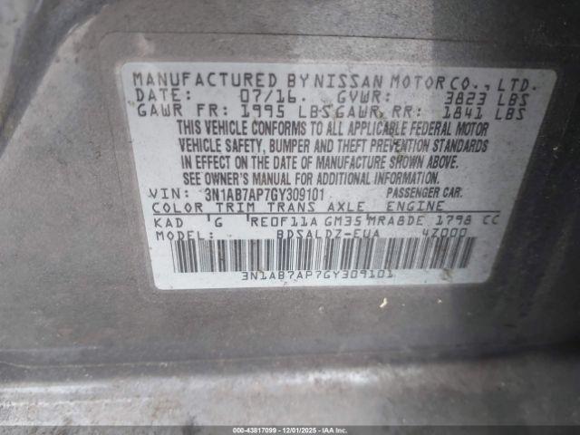 Nissan Sentra Sv Image 4