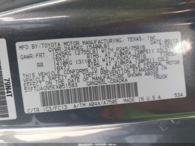 Toyota Tacoma Prerunner V6 Image 3