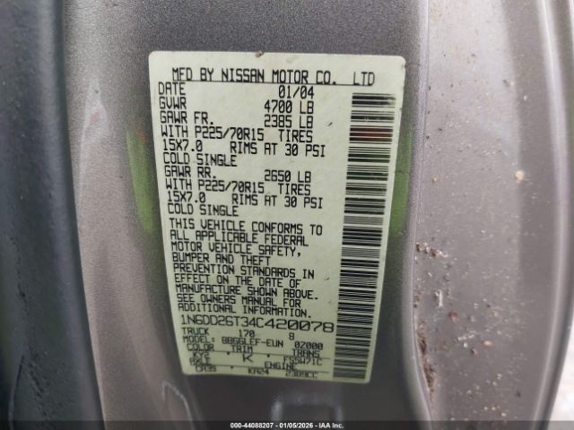 Nissan Frontier Xe Image 6