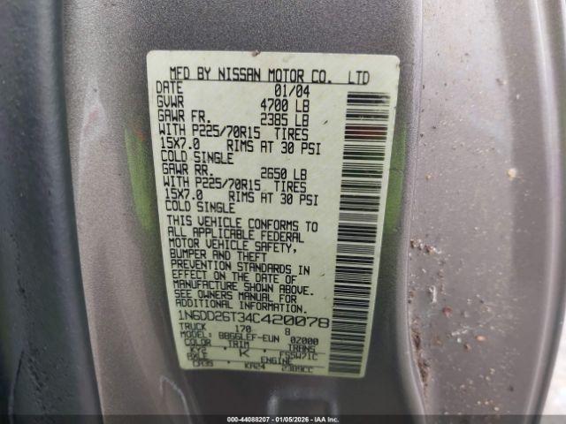 Nissan Frontier Xe Image 6