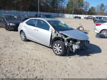  Salvage Toyota Corolla