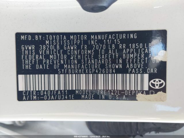 Toyota Corolla L Image 14