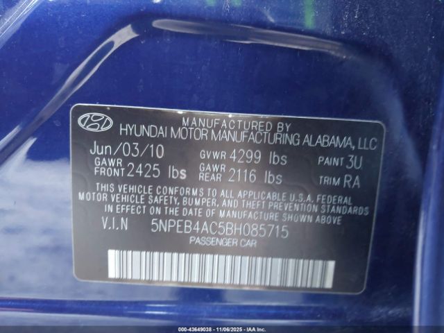 Hyundai SONATA Gls Image 10