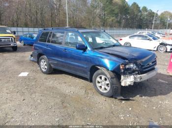 Salvage Toyota Highlander
