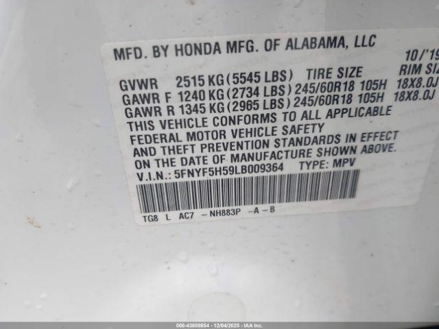 Honda Pilot 2wd Ex-l Image 17