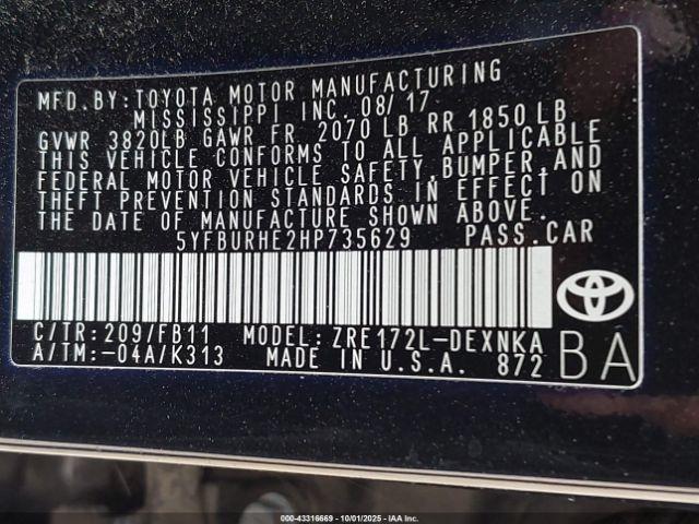 Toyota Corolla Le Image 4