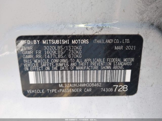 Mitsubishi Mirage Image 7