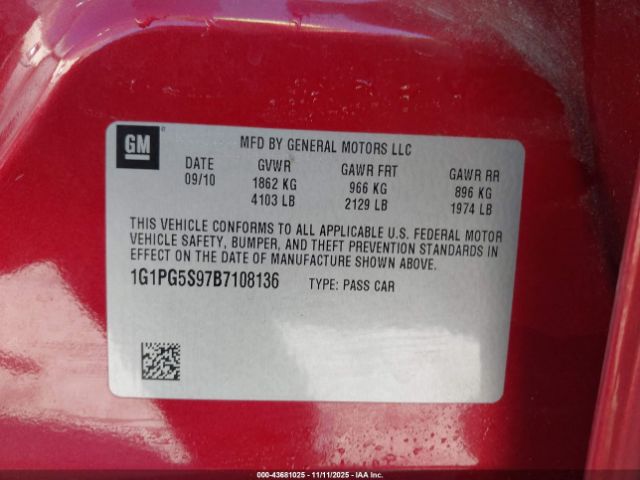 Chevrolet Cruze 2lt Image 2