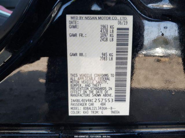 Nissan Altima 2.5 Sl Image 9