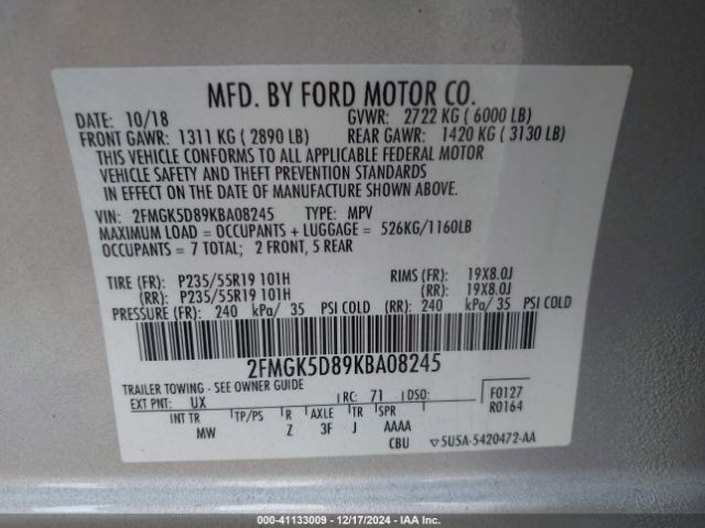 Ford Flex Limited Image 7