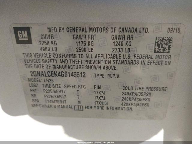 Chevrolet Equinox Lt Image 9