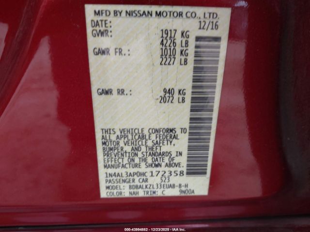 Nissan Altima 2.5 Sv Image 16