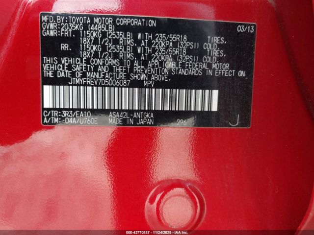 Toyota RAV4 Limited Image 11