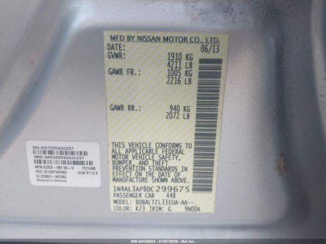 Nissan Altima 2.5 Sv Image 9