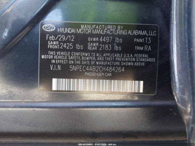 Hyundai SONATA Se 2.0t Image 11