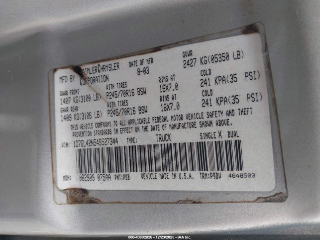 Dodge Dakota Slt Image 13